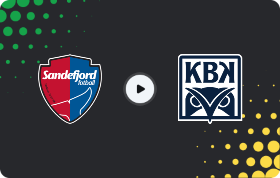 Where to watch Sandefjord — Kristiansund BK, Eliteserien, 10.05.2026