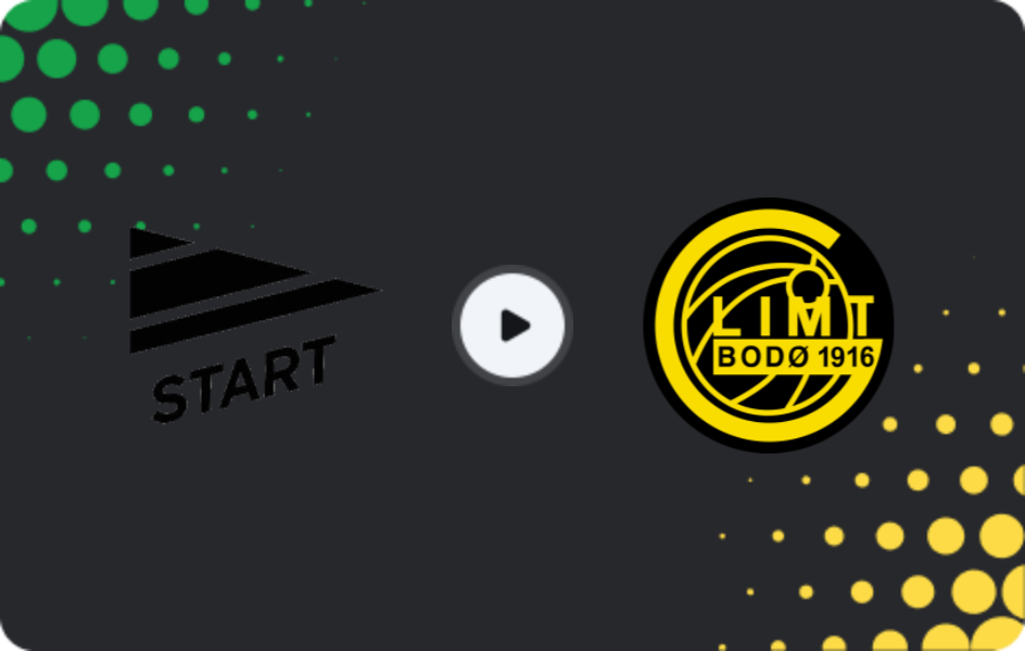 Where to watch Start — Bodo/Glimt, Eliteserien, 10.05.2026