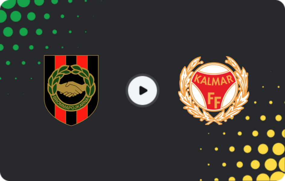 Where to watch Brommapojkarna — Kalmar FF, Allsvenskan, 17.05.2026