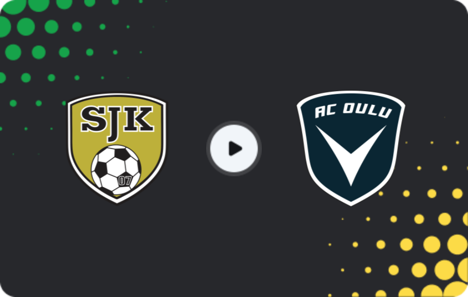 Where to watch SJK — AC Oulu, Veikkausliiga, 23.05.2026