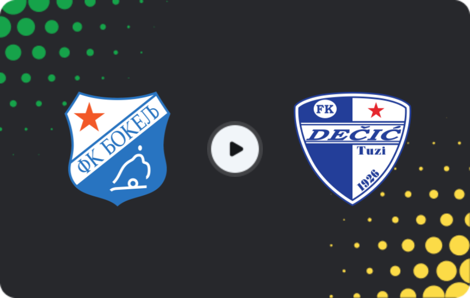 Where to watch Bokelj — Dečić, First League, 23.05.2026