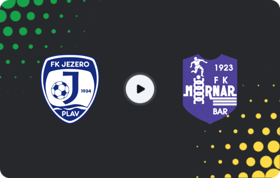Where to watch Jezero — Mornar, First League, 23.05.2026