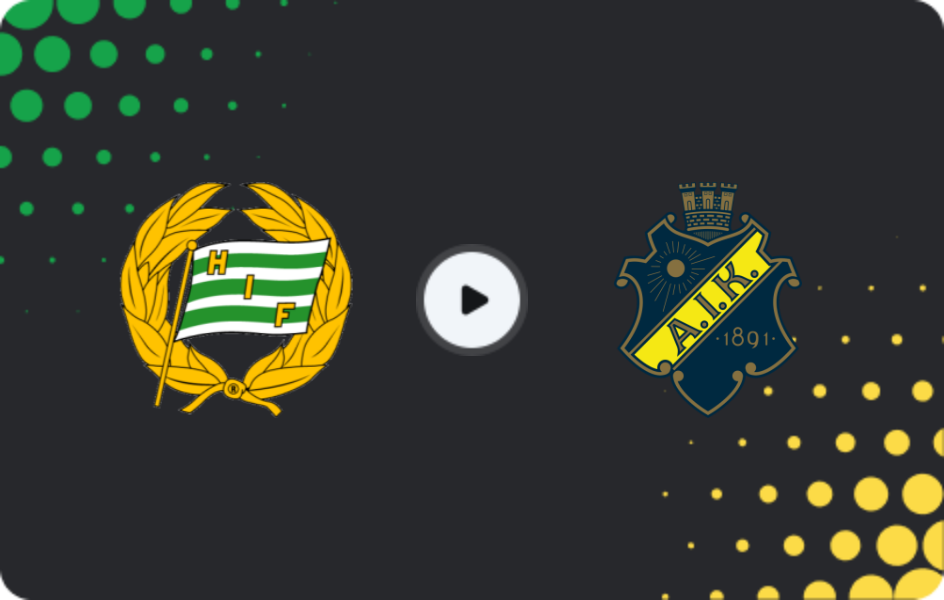 Where to watch Hammarby — AIK, Allsvenskan, 24.05.2026
