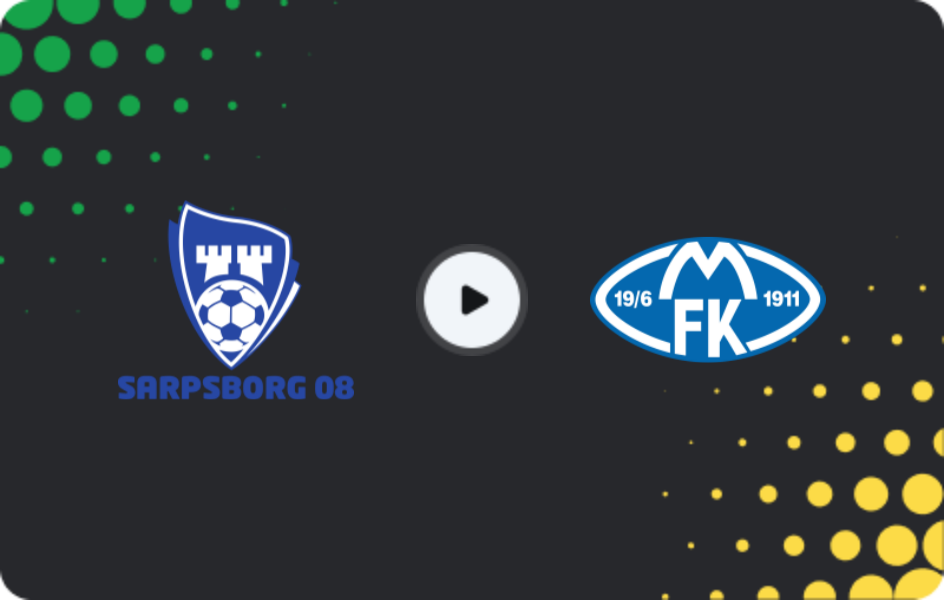 Where to watch Sarpsborg 08 — Molde, Eliteserien, 25.05.2026