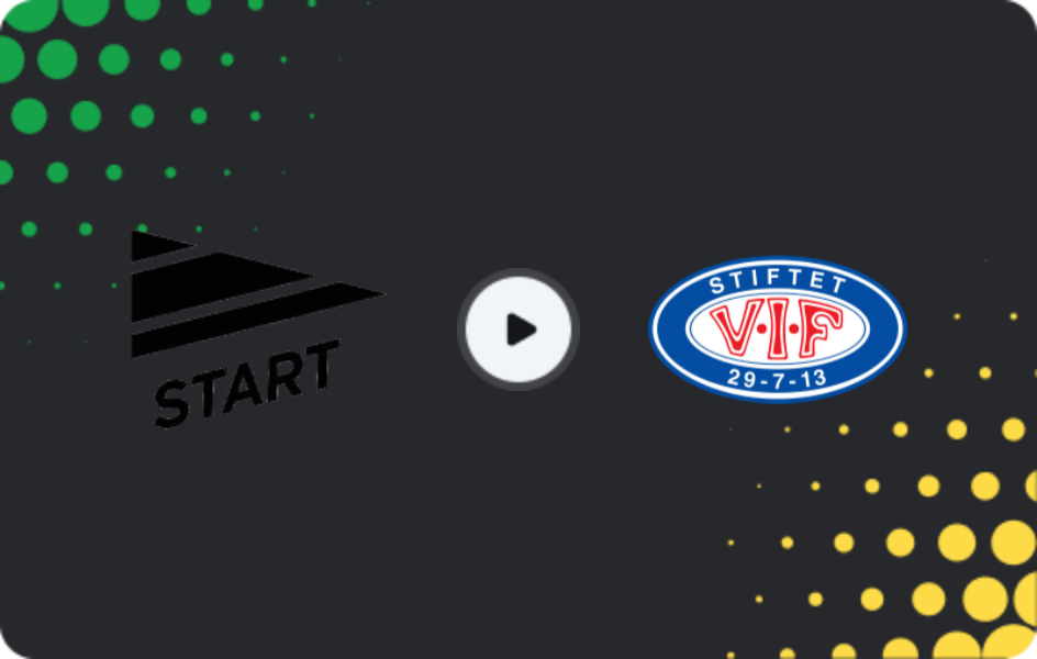 Where to watch Start — Valerenga, Eliteserien, 25.05.2026