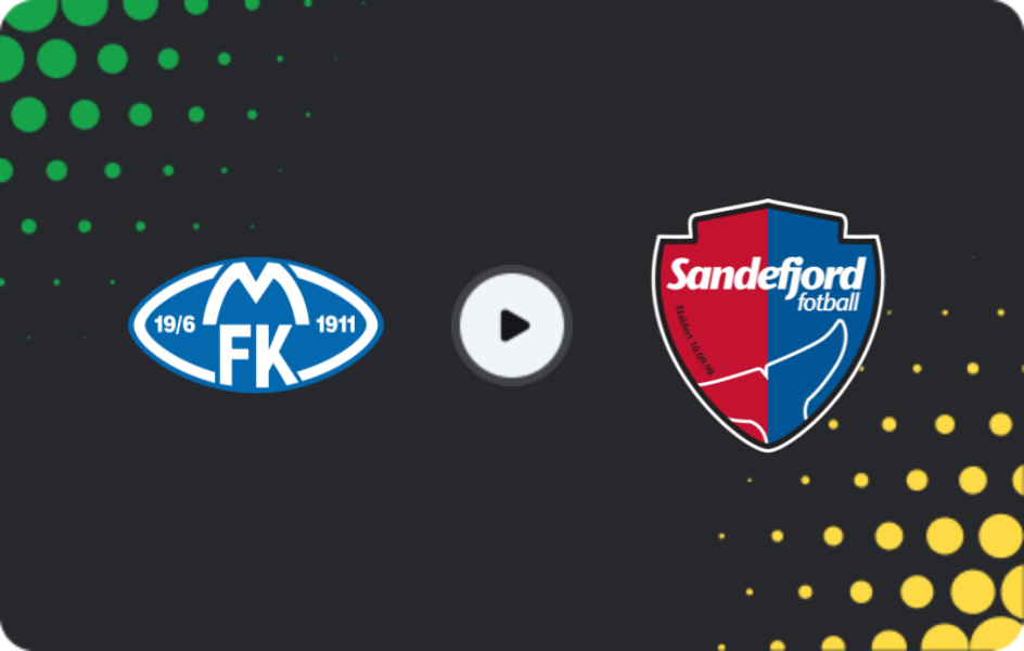 Where to watch Molde — Sandefjord, Eliteserien, 29.05.2026