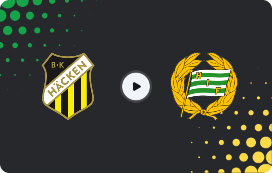 Where to watch Hacken — Hammarby, Allsvenskan, 31.05.2026