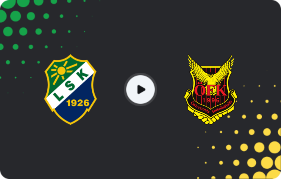Where to watch ljungSKile SK — Ostersunds FK, Superettan, 14.06.2026