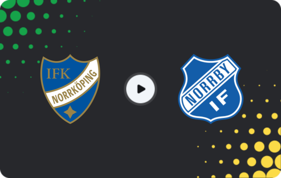 Where to watch Norrkoping — Norrby IF, Superettan, 28.06.2026