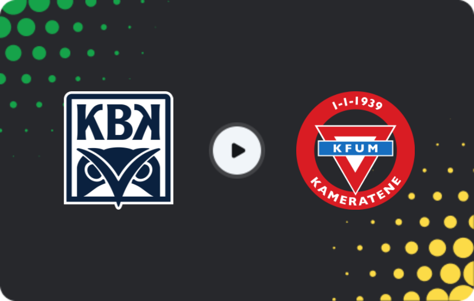 Where to watch Kristiansund BK — KFUM Oslo, Eliteserien, 04.07.2026