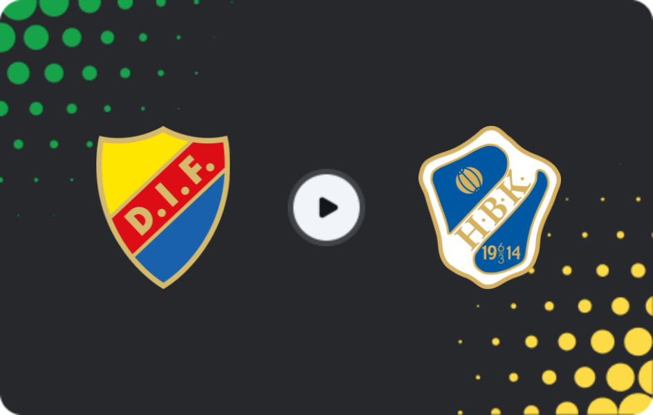 Where to watch Djurgarden — Halmstad, Allsvenskan, 12.07.2026