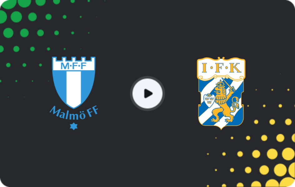 Where to watch Malmo — Göteborg, Allsvenskan, 12.07.2026