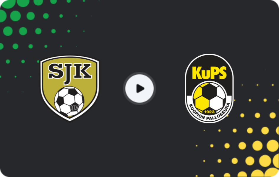 Where to watch SJK — KuPS, Veikkausliiga, 18.07.2026