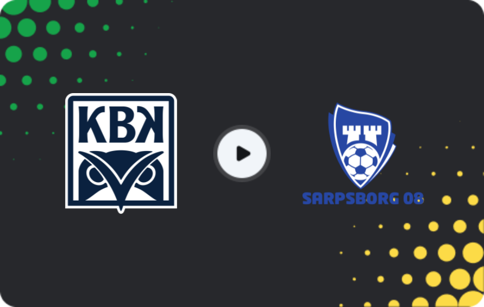 Where to watch Kristiansund BK — Sarpsborg 08, Eliteserien, 18.07.2026