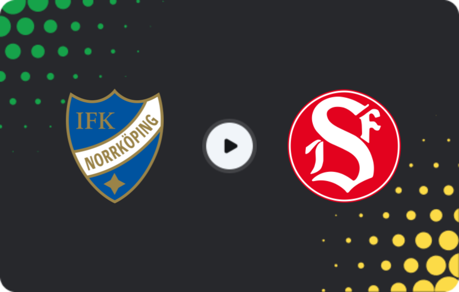 Where to watch Norrkoping — Sandviken, Superettan, 19.07.2026