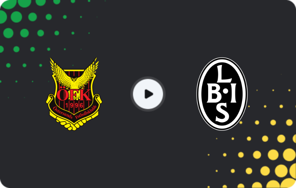 Where to watch Ostersunds FK — Landskrona BoIS, Superettan, 18.07.2026