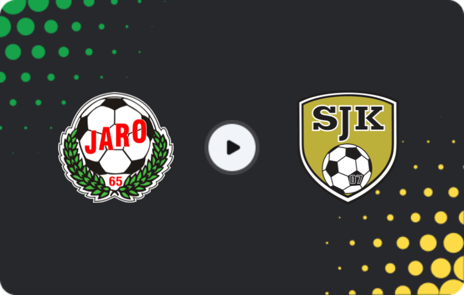 Where to watch FF Jaro — SJK, Veikkausliiga, 24.07.2026