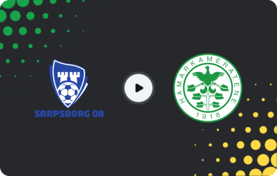 Where to watch Sarpsborg 08 — Ham-Kam, Eliteserien, 25.07.2026