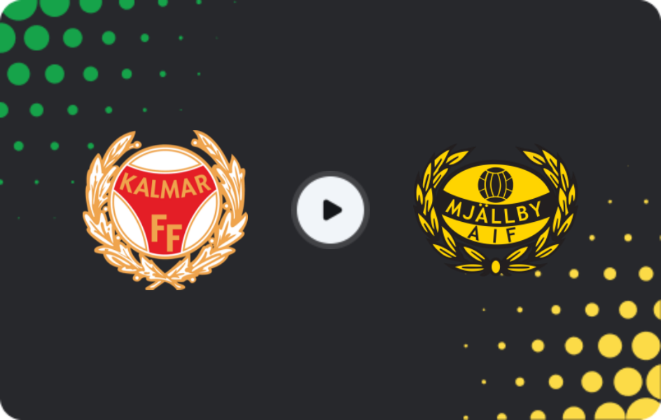 Where to watch Kalmar FF — Mjallby, Allsvenskan, 26.07.2026