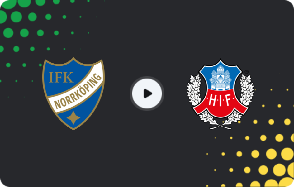 Where to watch Norrkoping — Helsingborg, Superettan, 02.08.2026