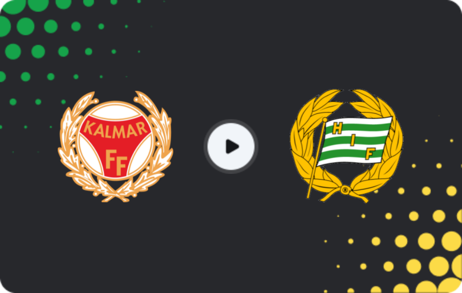 Where to watch Kalmar FF — Hammarby, Allsvenskan, 16.08.2026