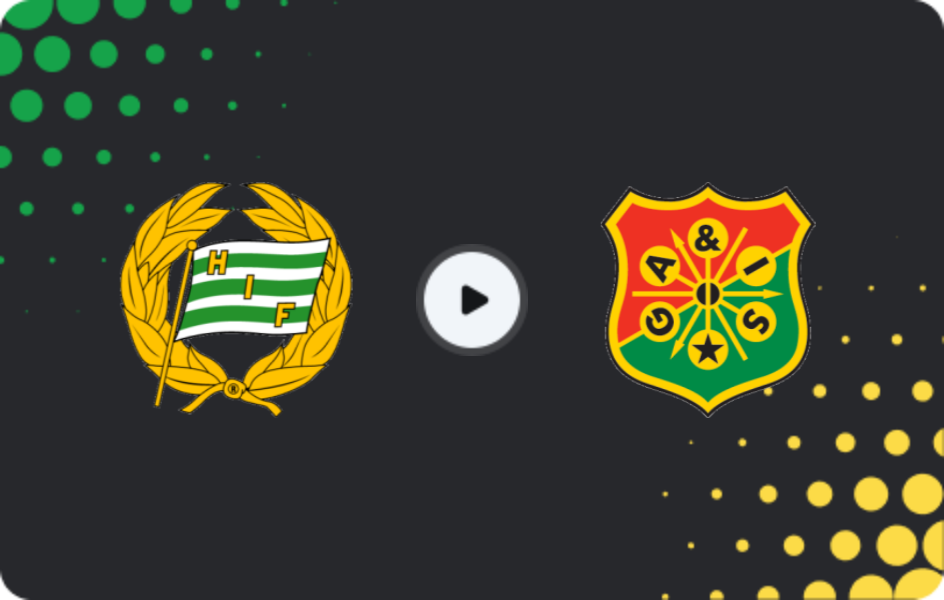 Where to watch Hammarby — GAIS, Allsvenskan, 23.08.2026