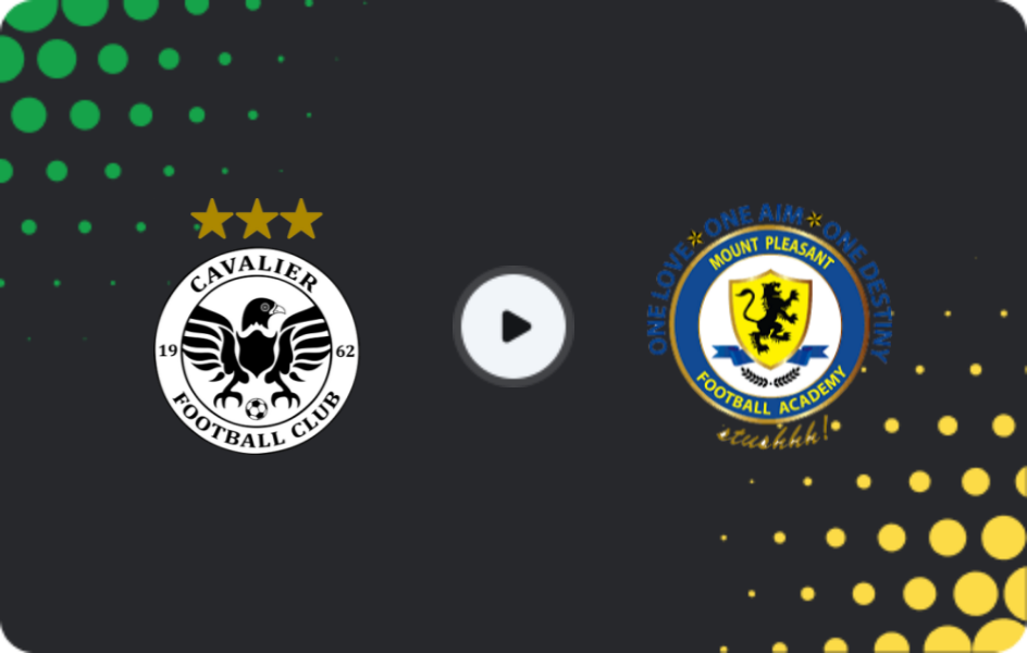 Where to watch Cavalier — Mount Pleasant, Premier League, 14.01.2026