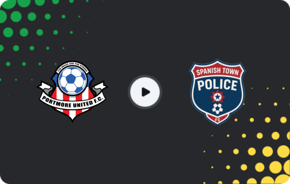 Where to watch Portmore United — Spanish Town Police, Premier League, 14.01.2026