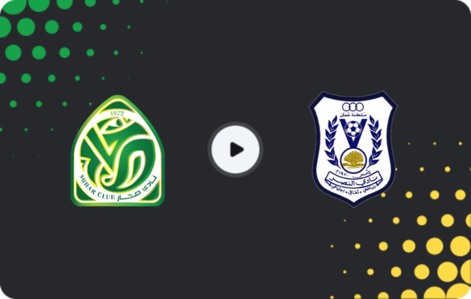 Where to watch Sohar — Al Nasr SCSC, Sultan Cup, 11.01.2026