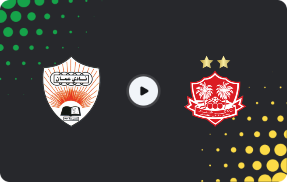 Where to watch Oman Club — Dhofar, Sultan Cup, 12.01.2026