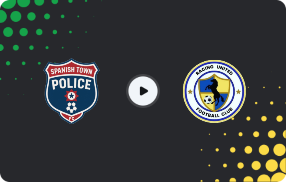 Where to watch Spanish Town Police — Racing United, Premier League, 01.02.2026