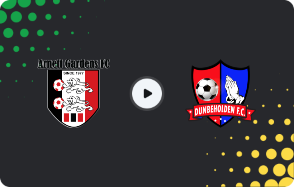 Where to watch Arnett Gardens — Dunbeholden, Premier League, 03.02.2026