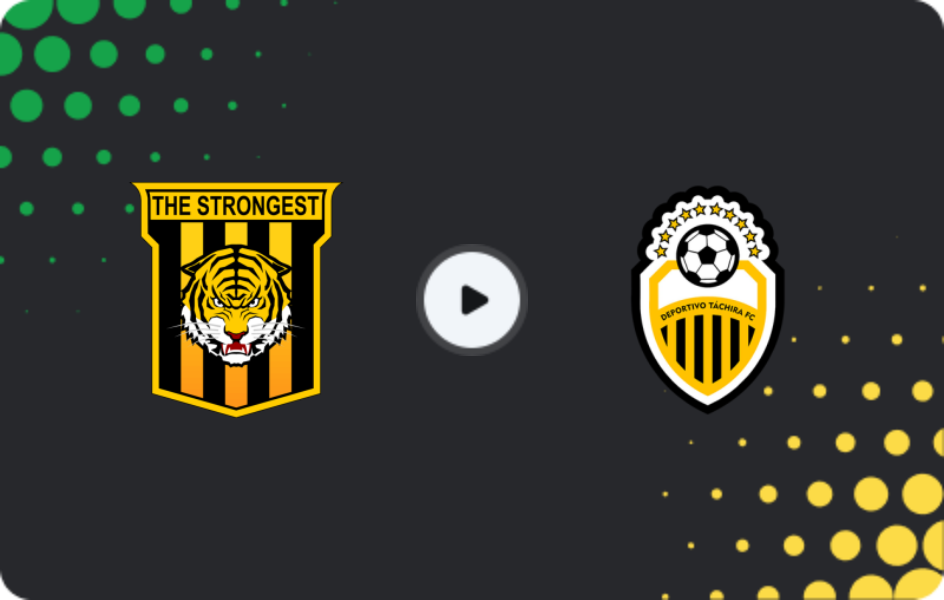 Where to watch The Strongest — Deportivo Tachira, Copa Libertadores, 04.02.2026