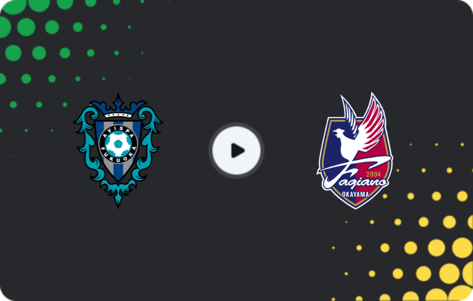Where to watch Avispa Fukuoka — Fagiano Okayama, J1 League, 08.02.2026