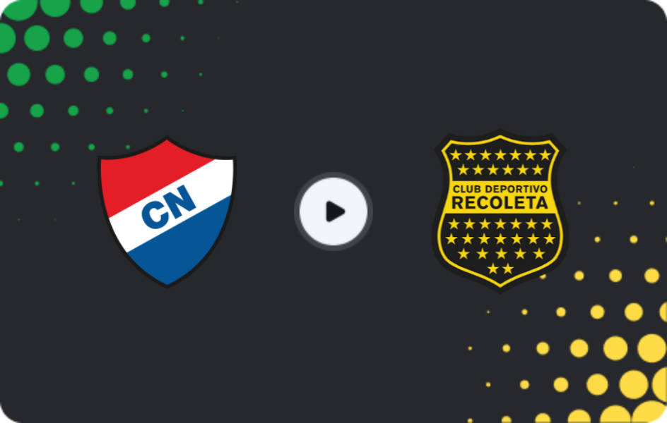 Where to watch Nacional Asuncion — Deportivo Recoleta, Sudamericana, 05.03.2026
