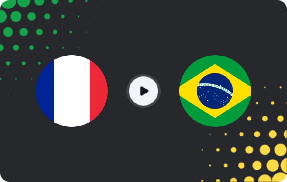 Where to watch France — Brazil, Friendlies, 28.03.2026