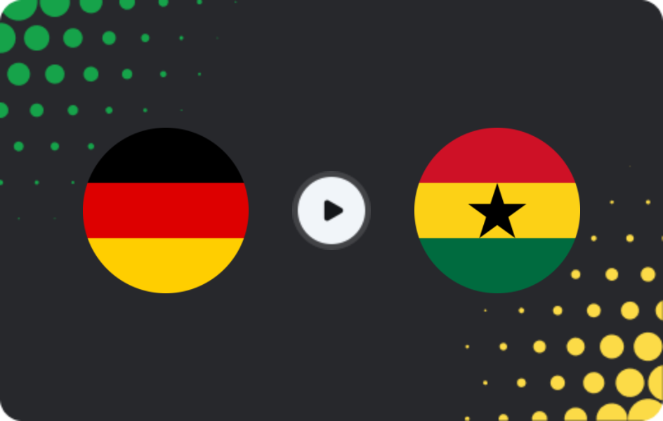Where to watch Germany — Ghana, Friendlies, 30.03.2026