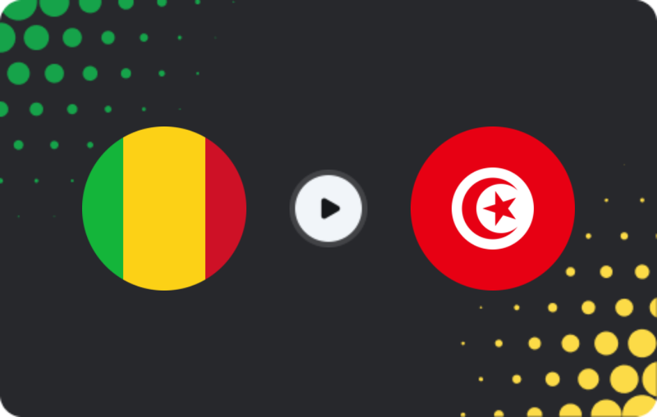 Where to watch Mali — Tunisia, Africa Cup of Nations, 03.01.2026