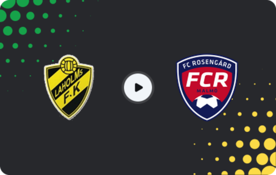 Where to watch Laholm — Rosengård, Friendlies Clubs, 24.01.2026