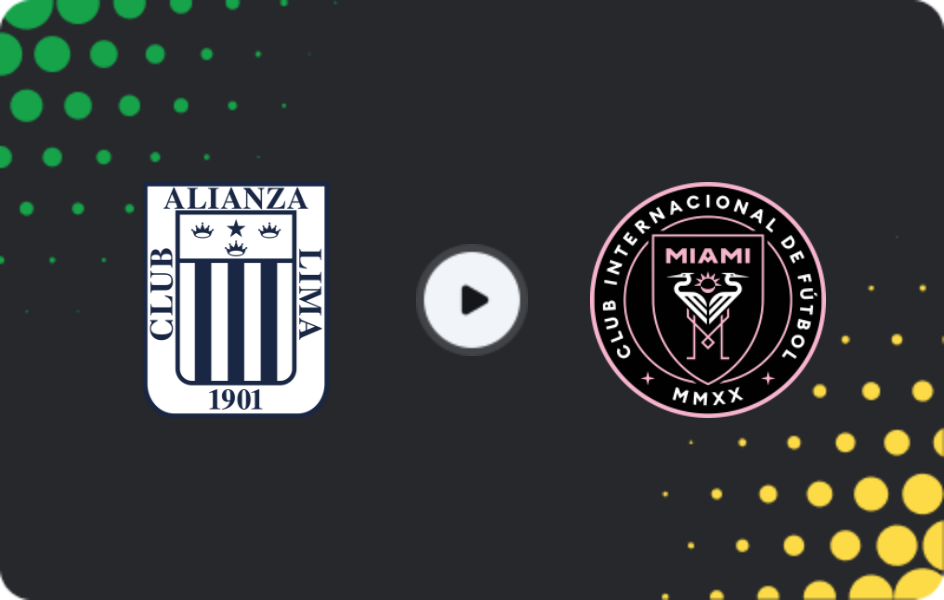 Where to watch Alianza Lima — Inter Miami, Friendlies Clubs, 25.01.2026