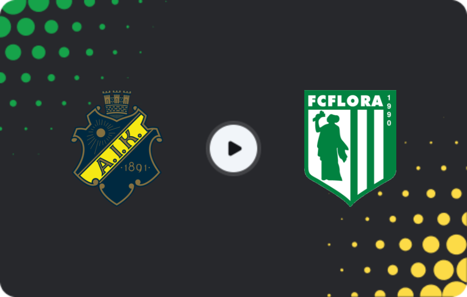 Where to watch AIK — Flora Tallinn, Friendlies Clubs, 25.01.2026