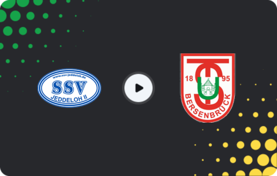 Where to watch SSV Jeddeloh — Bersenbrück, Friendlies Clubs, 31.01.2026