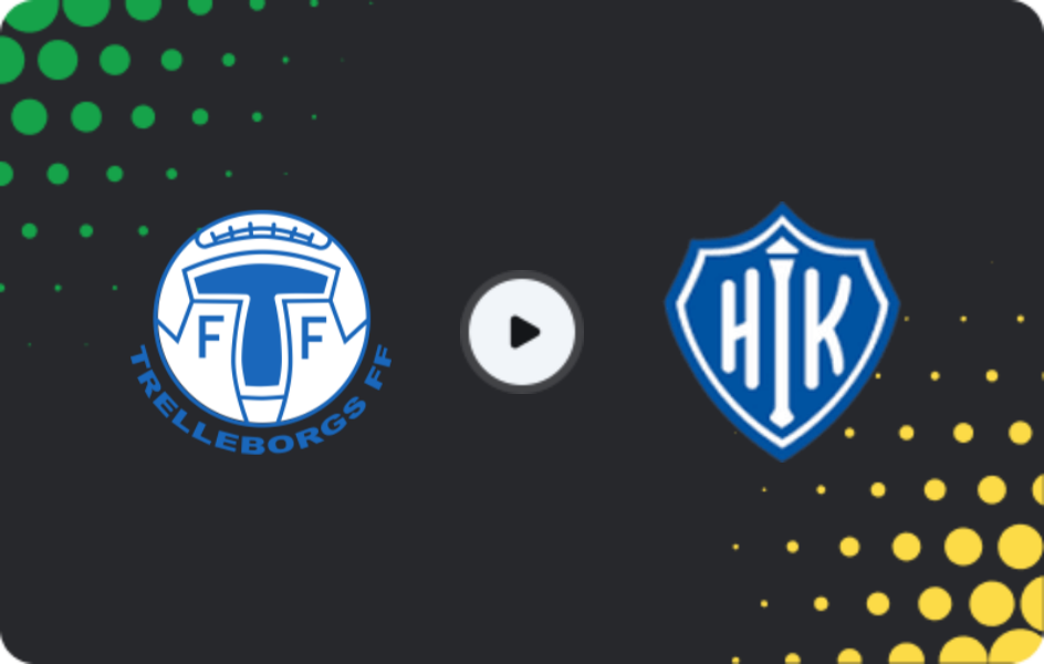 Where to watch Trelleborgs FF — HIK, Friendlies Clubs, 31.01.2026