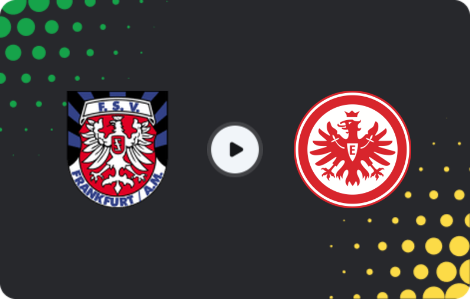 Where to watch FSV Frankfurt — Eintracht Frankfurt II, Friendlies Clubs, 24.01.2026