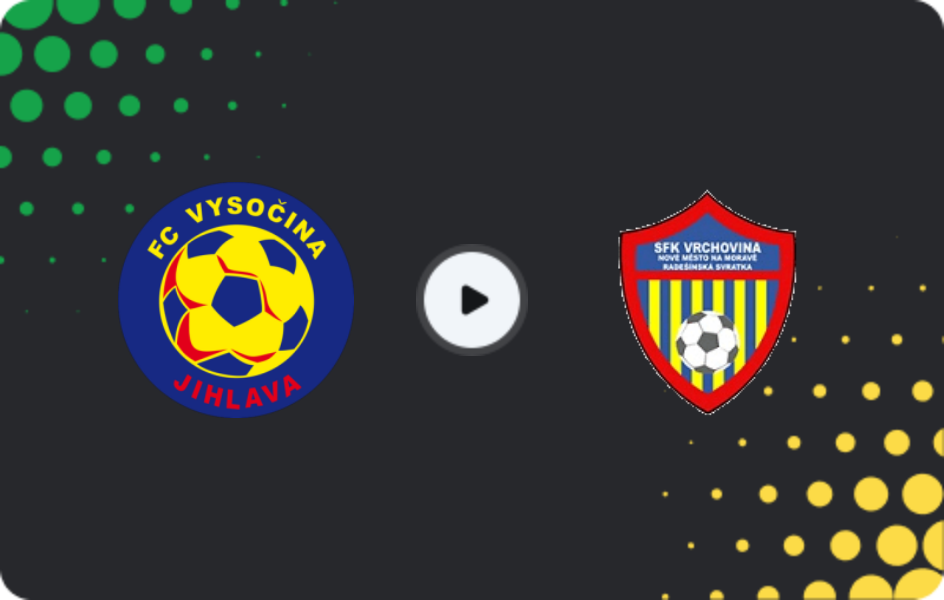 Where to watch Vysočina Jihlava — Vrchovina, Friendlies Clubs, 28.01.2026