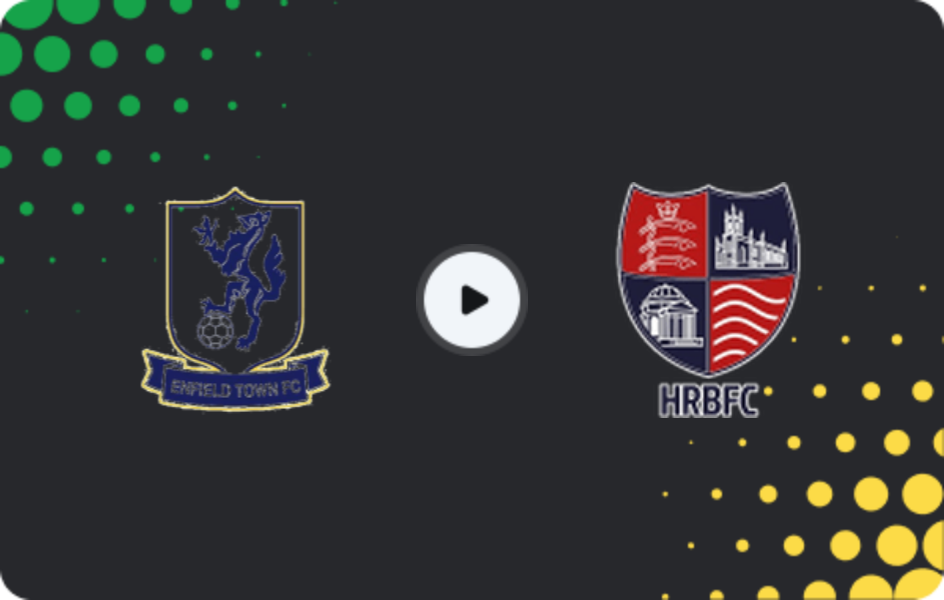 Where to watch Enfield Town — Hampton & Richmond, National League - South, 06.01.2026