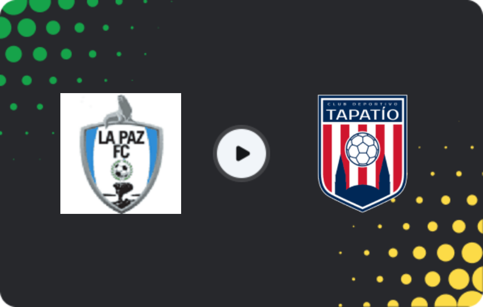 Where to watch CA La Paz — Tapatío, Liga de Expansión MX, 10.01.2026