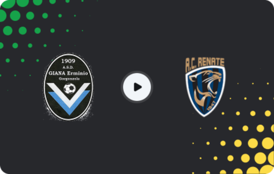 Where to watch Giana Erminio — Renate, Serie C - Girone A, 10.01.2026