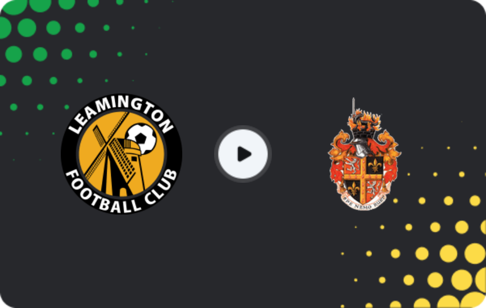 Where to watch Leamington — Spennymoor Town, National League - North, 10.01.2026