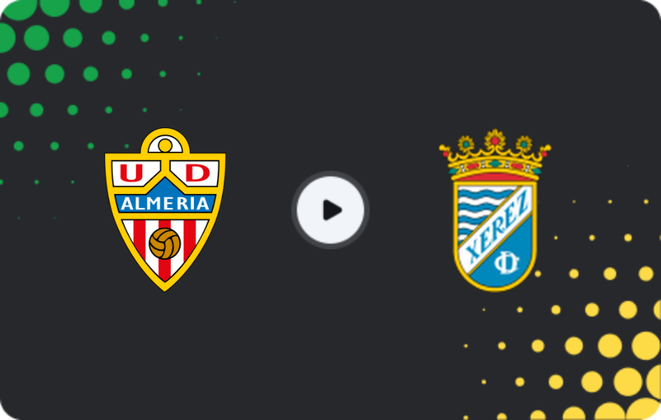Where to watch Almería II — Xerez, Segunda Federación - Group 4, 11.01.2026
